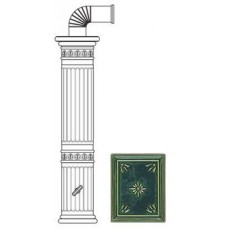 Колонна керамическая 121,5см к печи SERGIO LEONI (Италия) Колонна керамическая 121,5см к печи SERGIO LEONI (Италия)