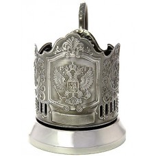 Подстаканник никелированный Герб Подстаканник никелированный Герб