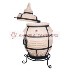 Тандыр Поручик с поворотной крышкой (в комплекте с подставкой) Амфора