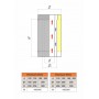 Труба 3-х контурная КДМ 120/180/280 1м Труба 3-х контурная КДМ 120/180/280 1м