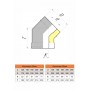 Cэндвич  колено 45 гр 120/220 нерж1мм/нерж 0,5мм КДМ
