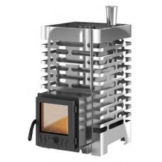 Печь для бани ASTON 16 INOX стекло Печь для бани ASTON 16 INOX стекло