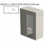 Готовый хамам Lux Elements MODUL-CAB (Германия)