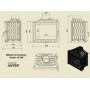 Каминная топка Antek 150 Каминная топка Antek 150