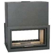 Каминная Топка OPEN 1101 DOUBLE FACE FLAT (FERLUX) ширина 131см